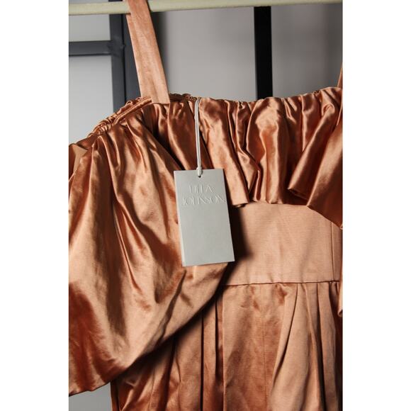 NWT Ulla Johnson Lelita Dress in Copper Size 2 - Picture 9 of 16
